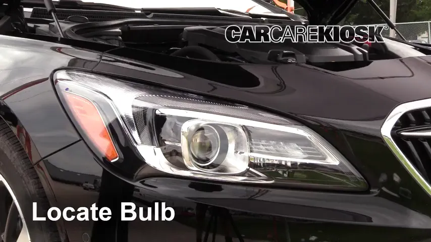 2018 Buick LaCrosse Premium 3.6L V6 Lights Turn Signal - Front (replace bulb)